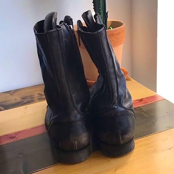Allsaints Leather Boots RARE - Size 44 (11) main image 4